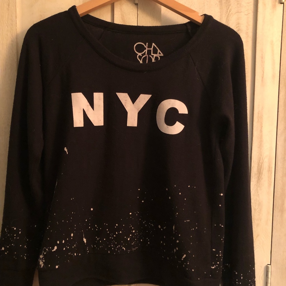 CHASOR fabulous NYC sweatshirt/top.